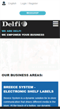 Mobile Screenshot of delfi.com