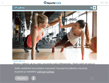 Tablet Screenshot of noortehaal.delfi.ee