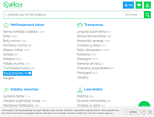 Tablet Screenshot of parduok.delfi.lt