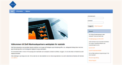 Desktop Screenshot of delfistatistik.delfi.se
