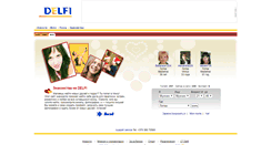 Desktop Screenshot of flirt.delfi.ru