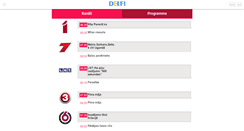 Desktop Screenshot of m.tv-programma.delfi.lv