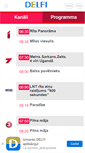 Mobile Screenshot of m.tv-programma.delfi.lv